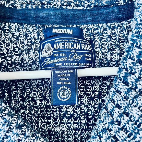 American Rag Blue Casual Knit Sweater - Picture 5 of 6